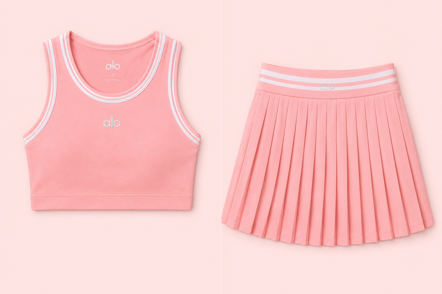 Set sport skirt