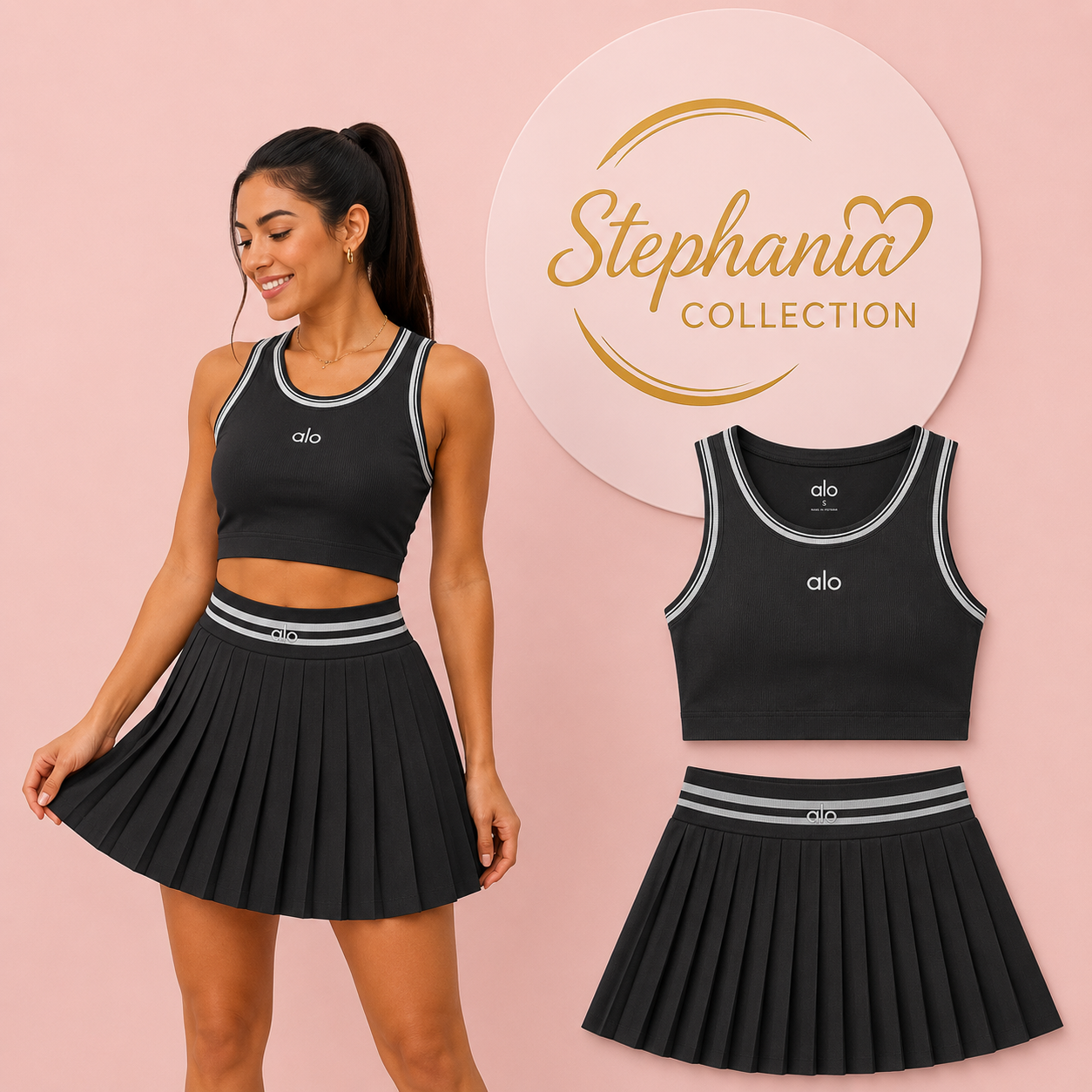 Set sport skirt